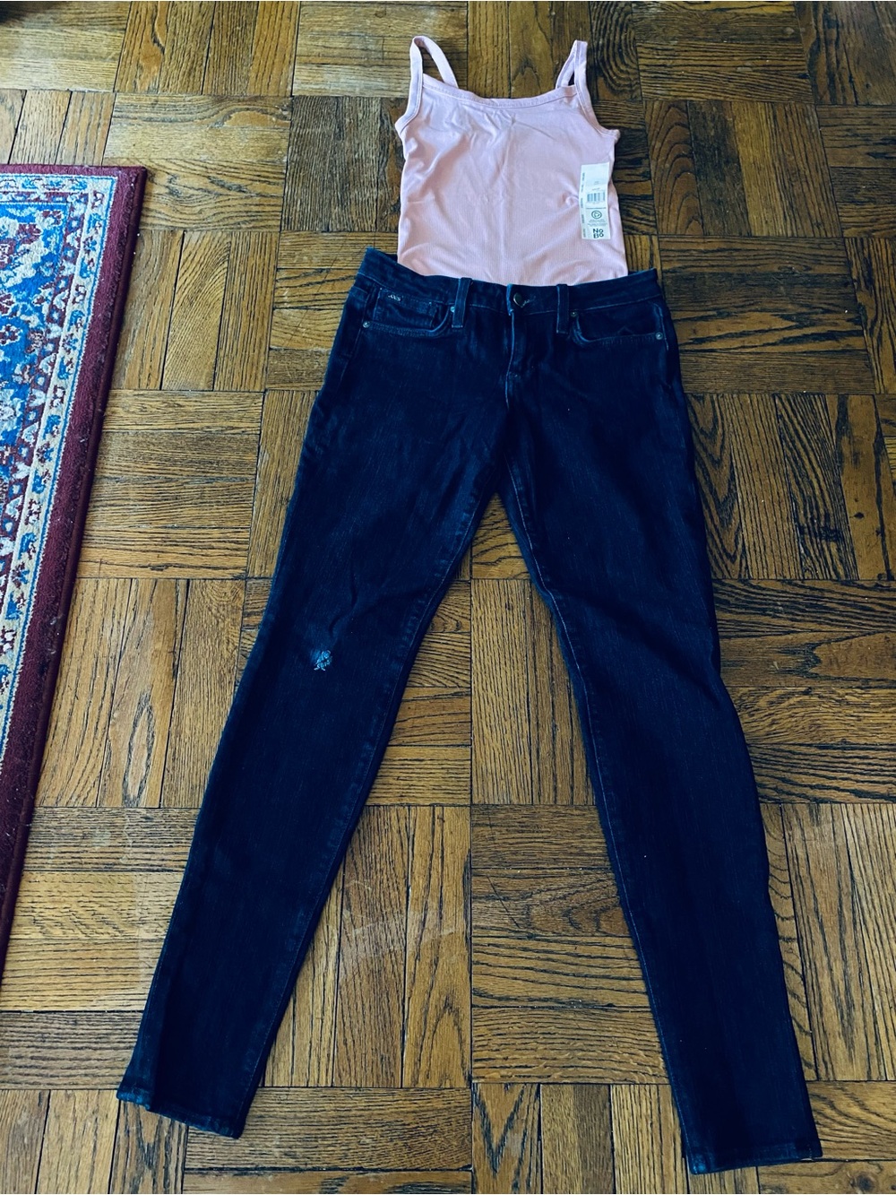 Joe's Jeans Womens Navy Skinny Jeans